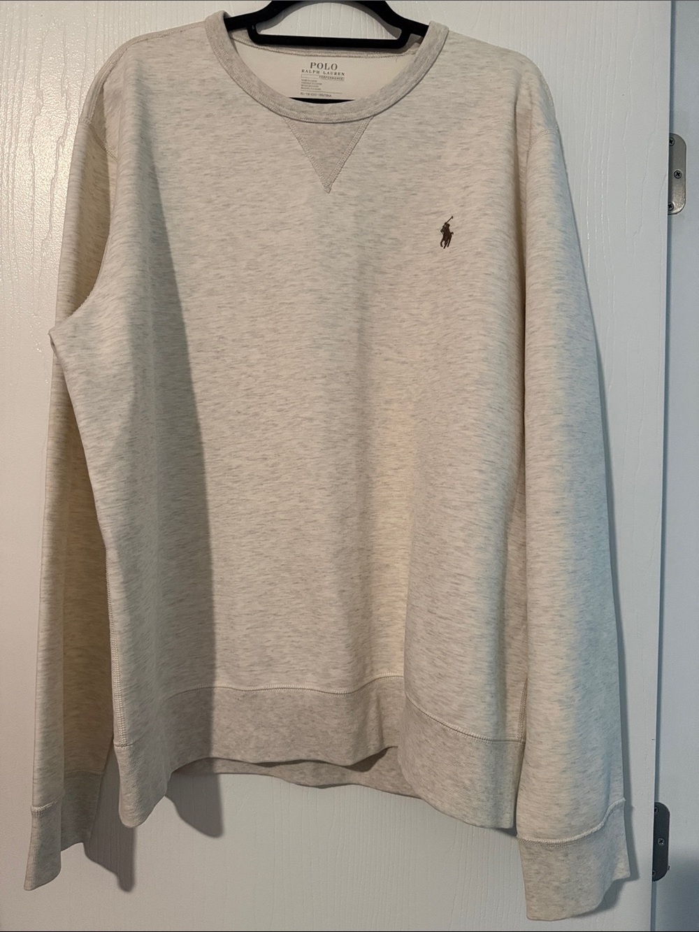 Polo by Ralph Lauren Light Cream Crewneck Sweatshirt